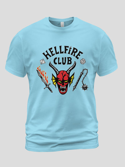 Kids Hellfire Club Inspired Stranger Things Family Unisex Matching T-Shirt