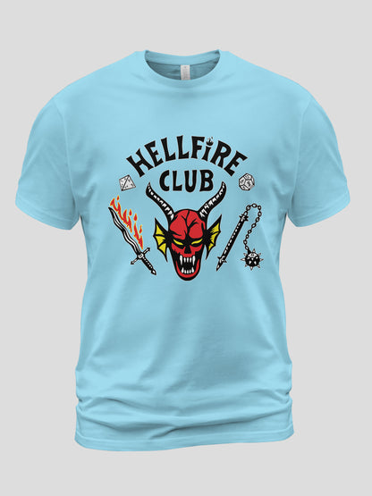 Kids Hellfire Club Inspired Stranger Things Family Unisex Matching T-Shirt