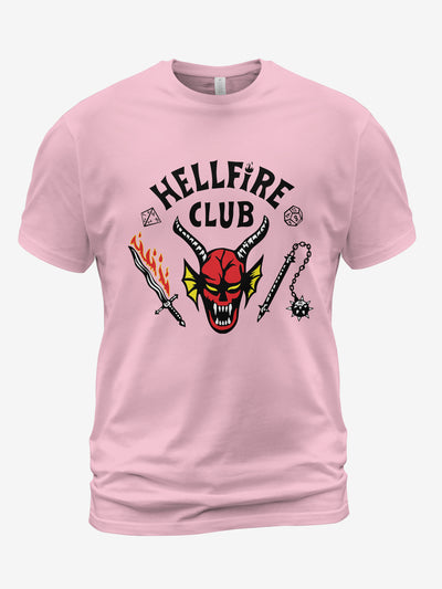 Kids Hellfire Club Inspired Stranger Things Family Unisex Matching T-Shirt