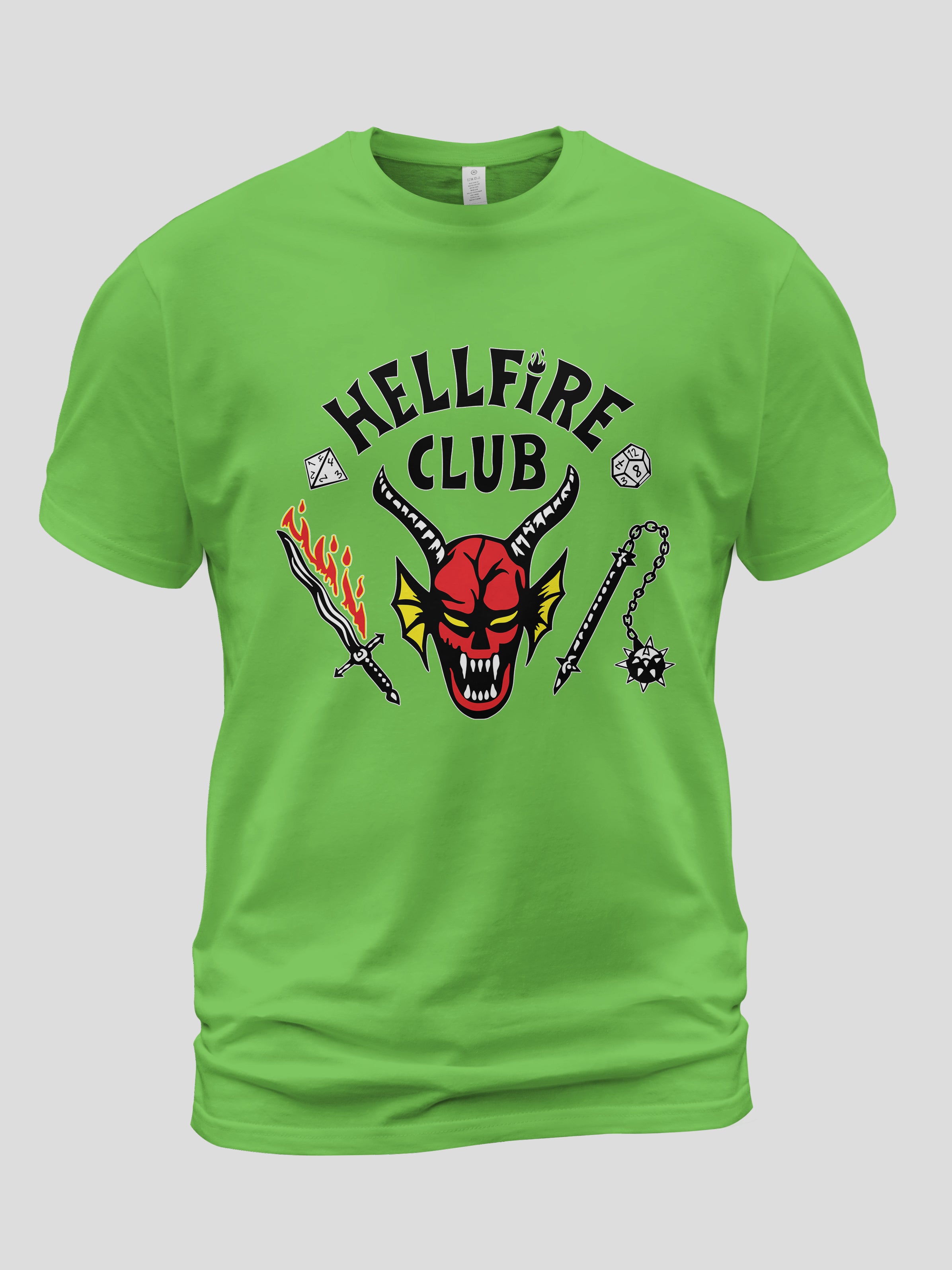 Kids Hellfire Club Inspired Stranger Things Family Unisex Matching T-Shirt