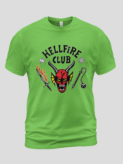 Kids Hellfire Club Inspired Stranger Things Family Unisex Matching T-Shirt