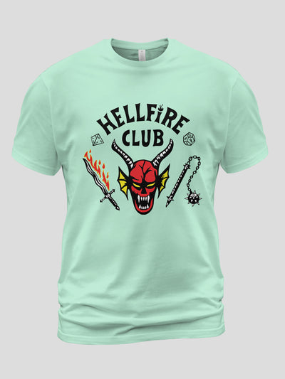 Kids Hellfire Club Inspired Stranger Things Family Unisex Matching T-Shirt