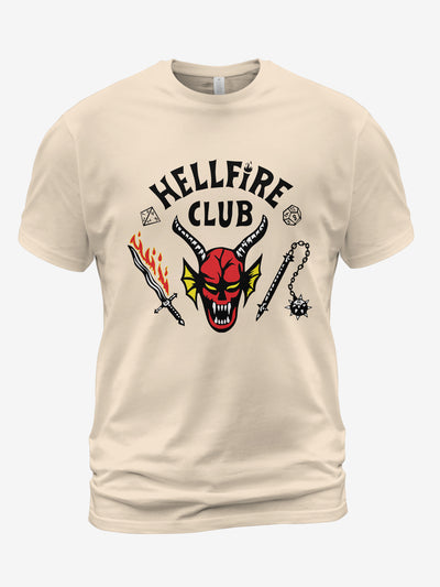 Kids Hellfire Club Inspired Stranger Things Family Unisex Matching T-Shirt