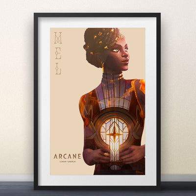 Arcane Custom Jinx, Vi, Caitlyn Posters