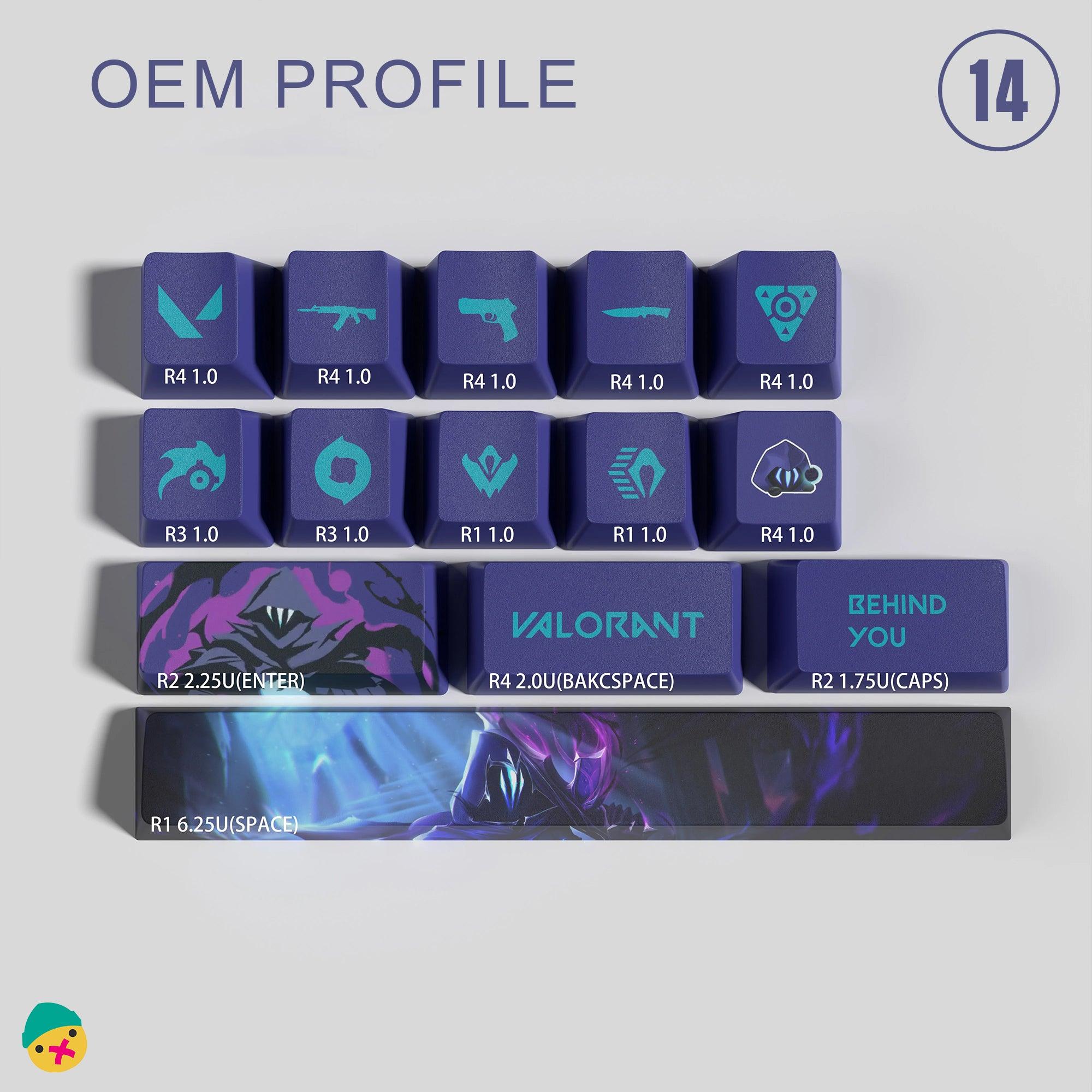 Omen Custom 29 Keycaps - HozNext