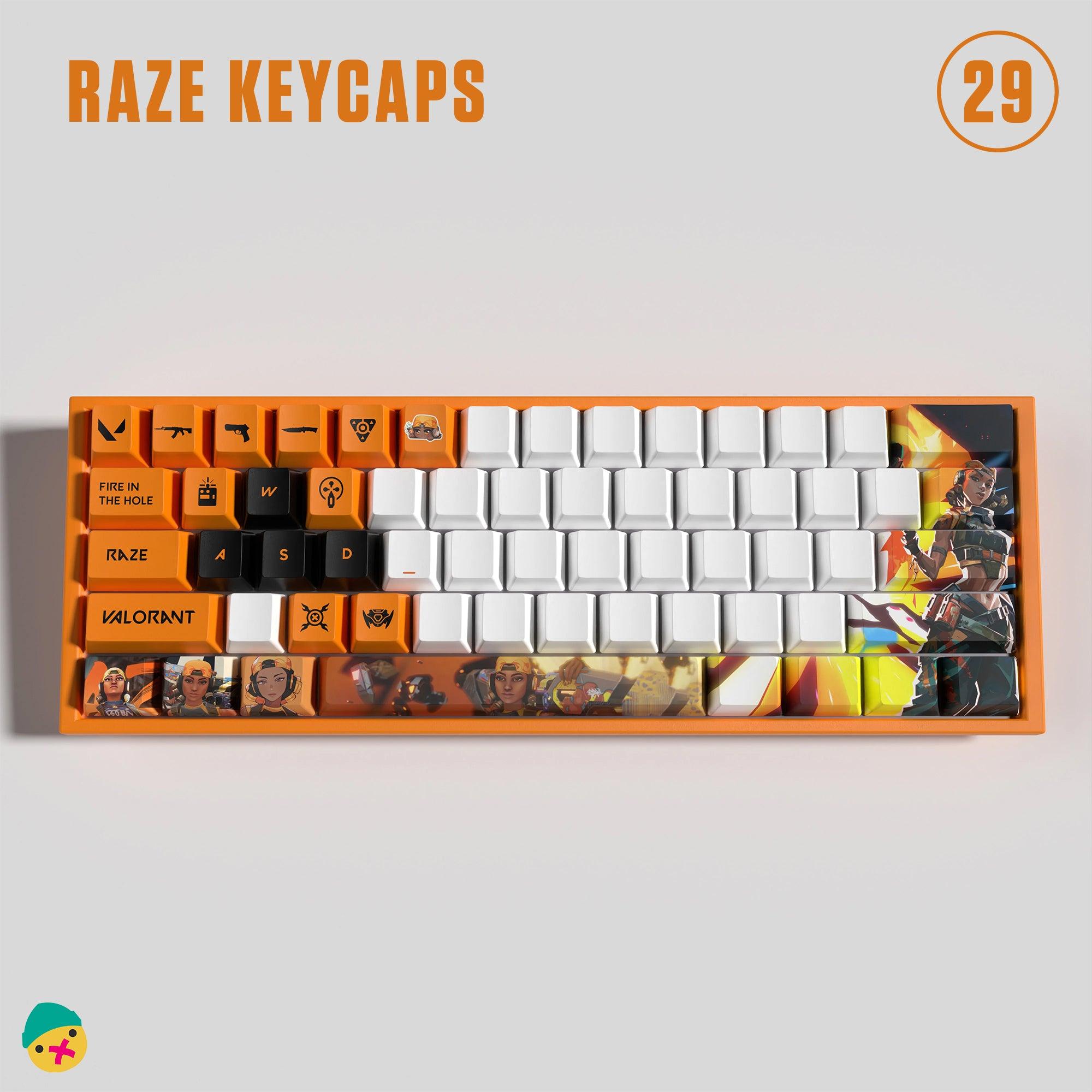 Raze Custom 29 Keycaps - HozNext