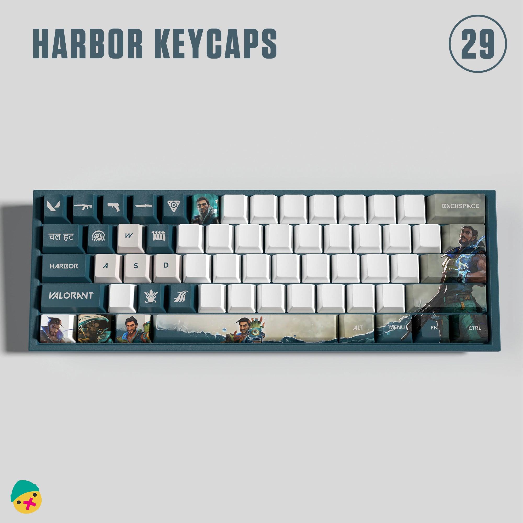 Harbor Custom 29 Keycaps - HozNext