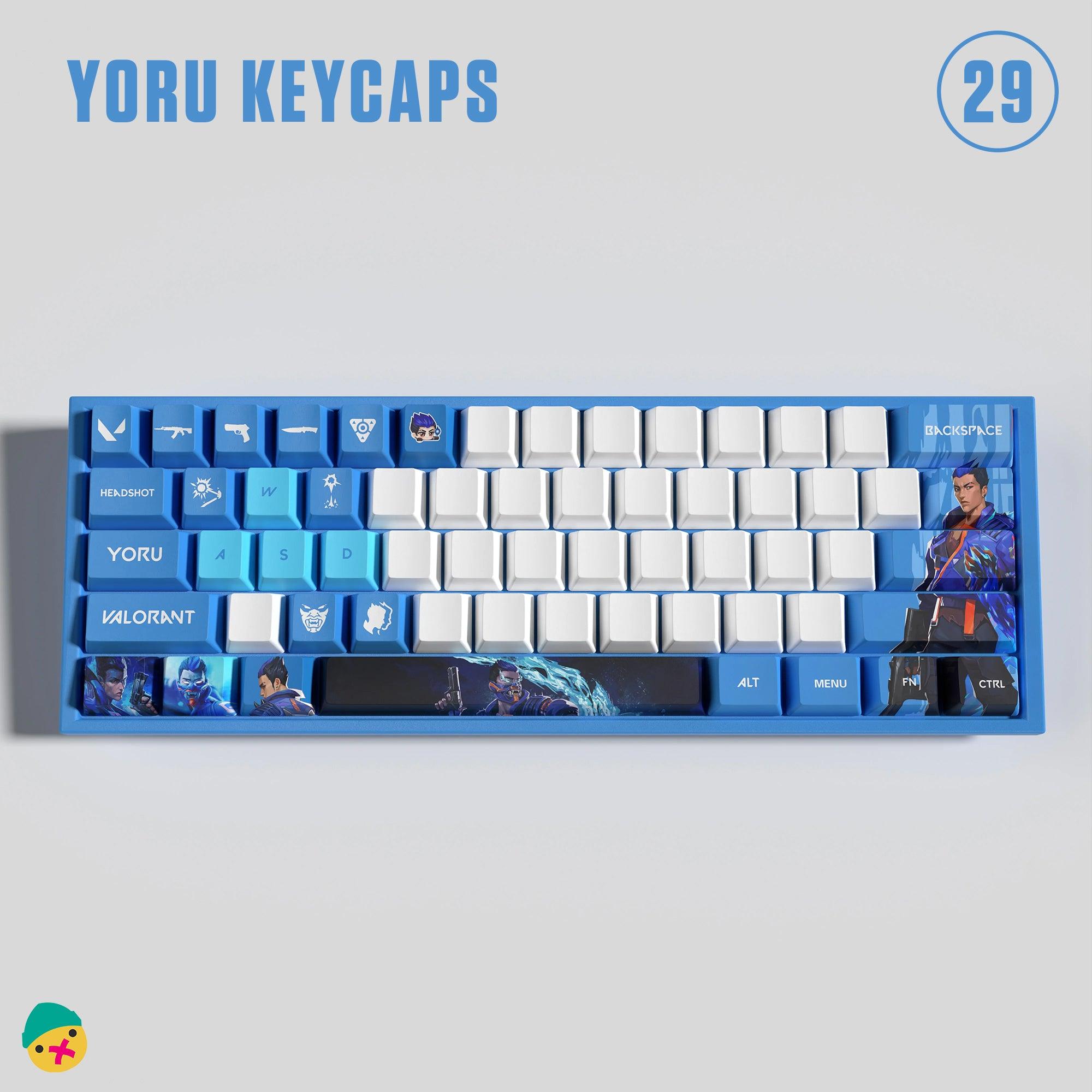 Yoru Custom 29 Keycaps - HozNext