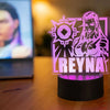 Reyna Acrylic LED Lights