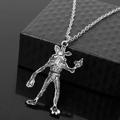 Stranger Things Inspired 4-Piece Jewelry Collection: Alphabet Wall, Demogorgon & "Friends Don't Lie" Charms