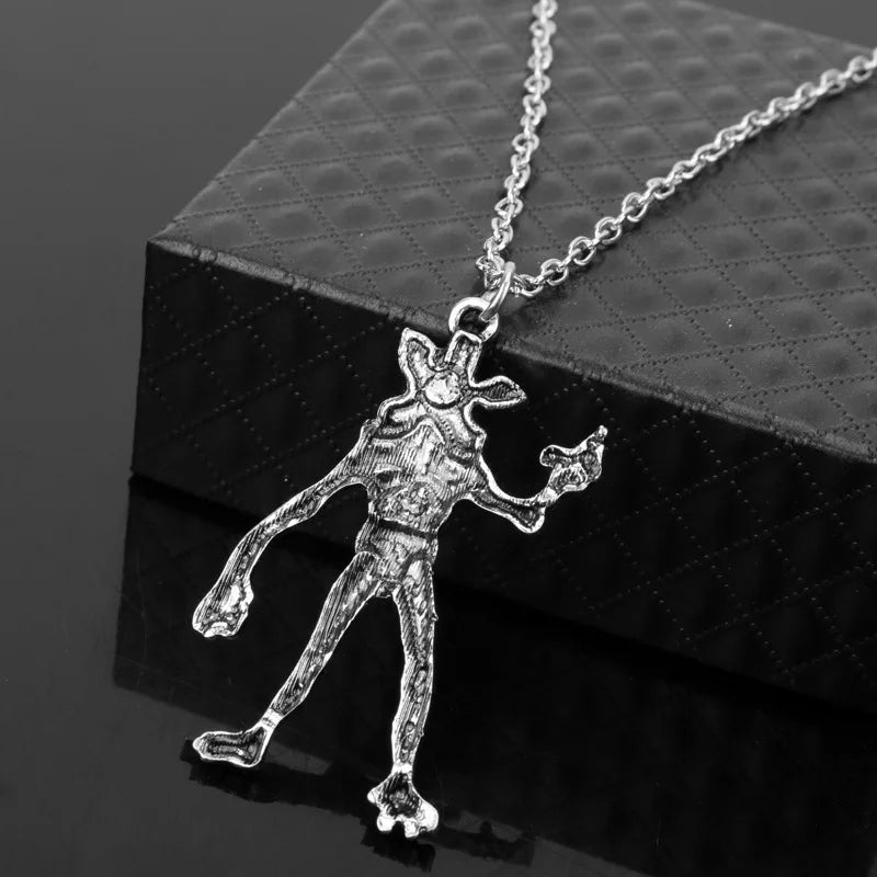 Stranger Things Inspired 4-Piece Jewelry Collection: Alphabet Wall, Demogorgon & "Friends Don't Lie" Charms