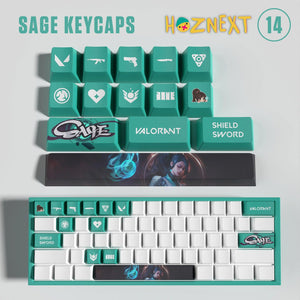 Sage Custom 29 Keycaps - HozNext