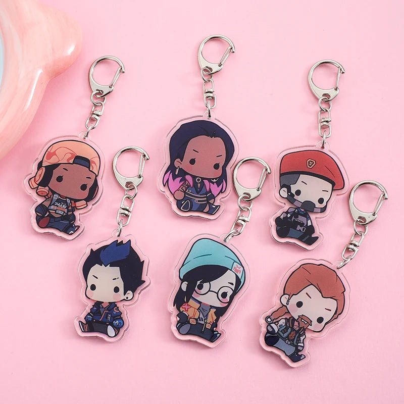 Agents Acrylic Keychains - HozNext