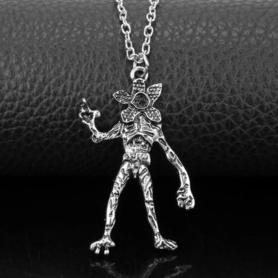 Stranger Things Inspired 4-Piece Jewelry Collection: Alphabet Wall, Demogorgon & "Friends Don't Lie" Charms