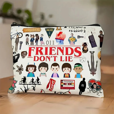 Stranger Things "Friends Don't Lie" Multifunctional Cosmetic Travel Bag