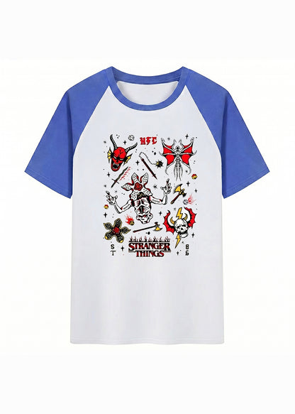 Stranger Things Inspired Baseball Family Matching T-Shirt