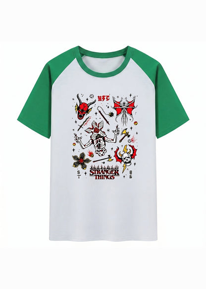 Stranger Things Inspired Baseball Family Matching T-Shirt