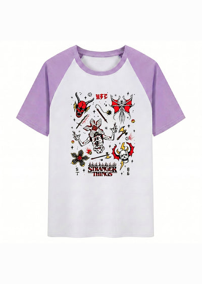 Stranger Things Inspired Baseball Family Matching T-Shirt