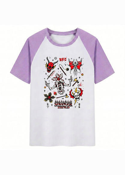 Stranger Things Inspired Baseball Family Matching T-Shirt