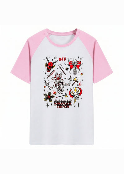 Stranger Things Inspired Baseball Family Matching T-Shirt