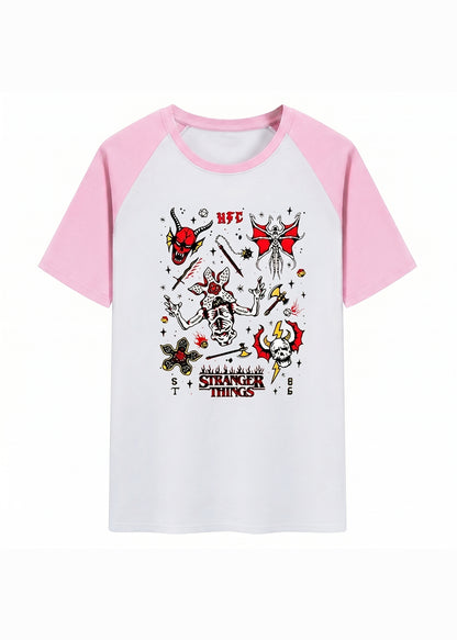 Stranger Things Inspired Baseball Family Matching T-Shirt