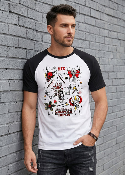 Stranger Things Inspired Baseball Family Matching T-Shirt