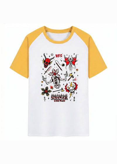 Stranger Things Inspired Baseball Family Matching T-Shirt