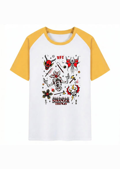 Stranger Things Inspired Baseball Family Matching T-Shirt