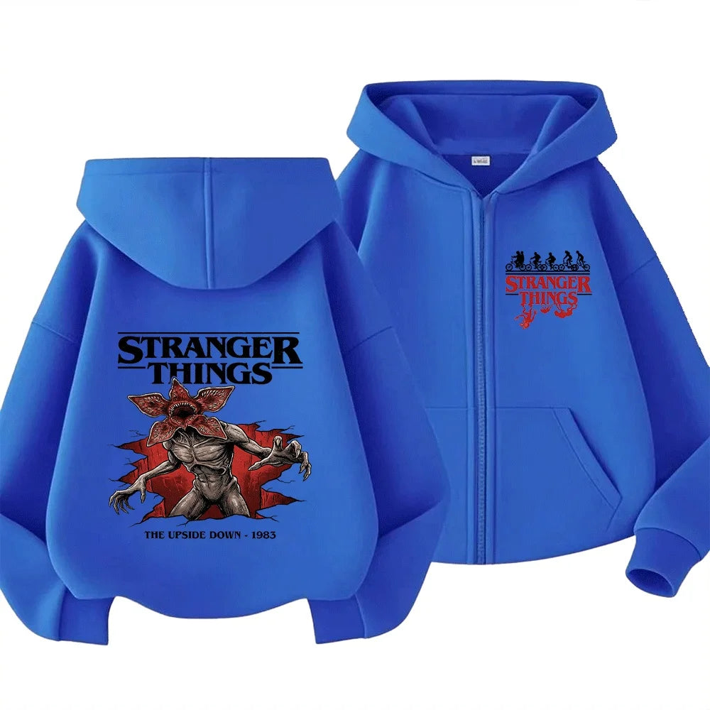 Stranger Things The Upside Down 1983 Inspired Family Matching Unisex Hoodie