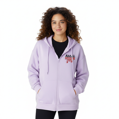 Stranger Things The Upside Down Unisex Zipper Hoodie