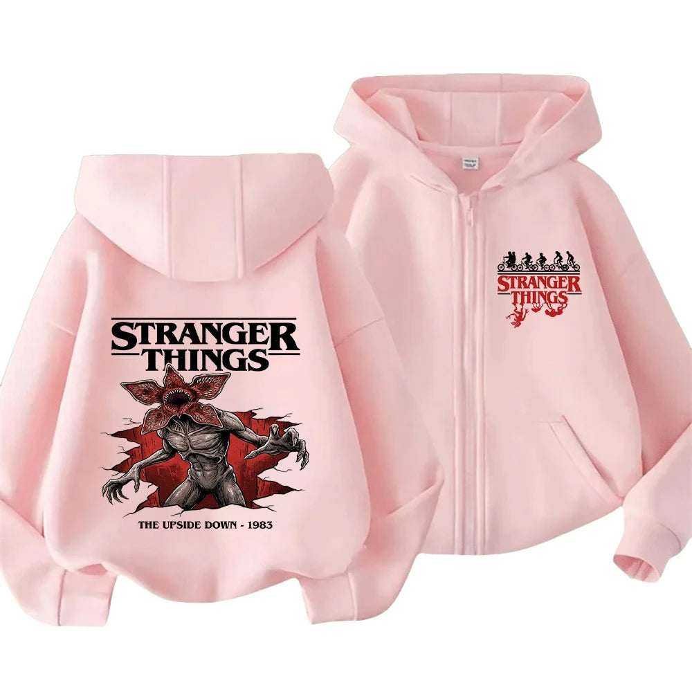 Stranger Things The Upside Down 1983 Inspired Family Matching Unisex Hoodie