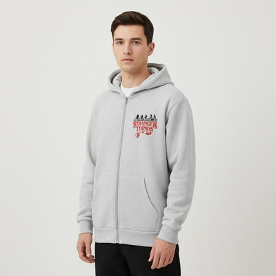Stranger Things The Upside Down Unisex Zipper Hoodie