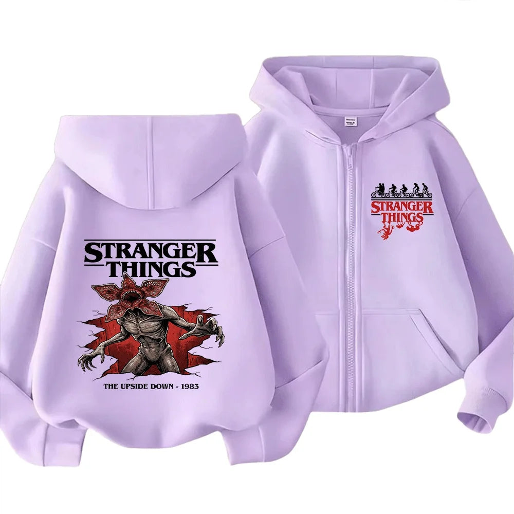 Stranger Things The Upside Down 1983 Inspired Family Matching Unisex Hoodie