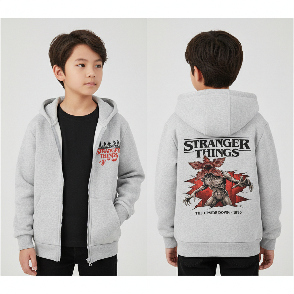 Stranger Things The Upside Down 1983 Inspired Family Matching Unisex Hoodie