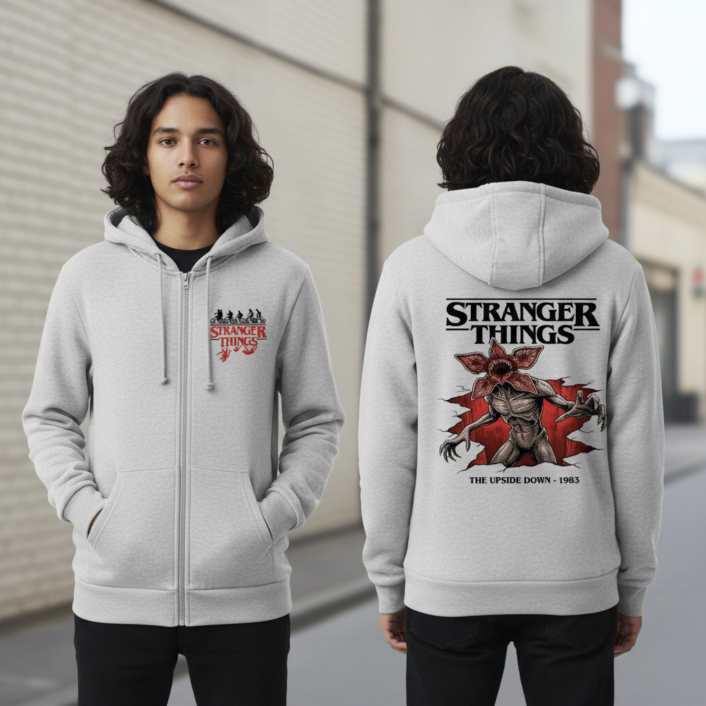 Stranger Things The Upside Down 1983 Inspired Family Matching Unisex Hoodie
