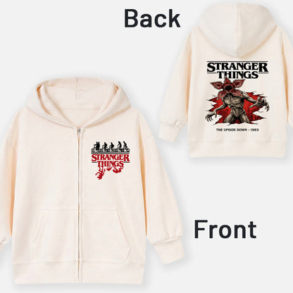 Stranger Things The Upside Down 1983 Inspired Kids Hoodie Family Matching