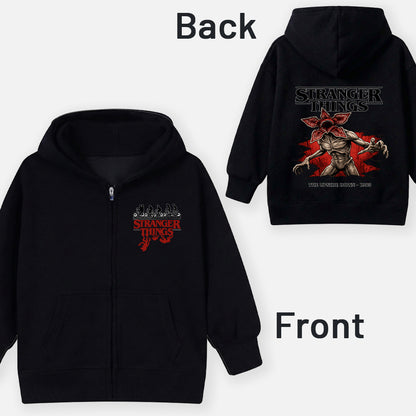 Stranger Things The Upside Down 1983 Inspired Kids Hoodie Family Matching