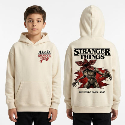 Stranger Things The Upside Down 1983 Inspired Kids Hoodie Family Matching