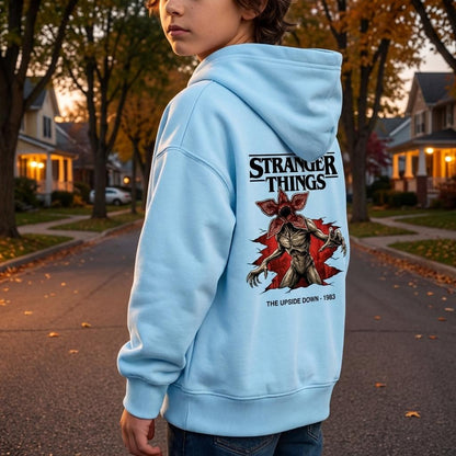 Stranger Things The Upside Down 1983 Inspired Kids Hoodie Family Matching