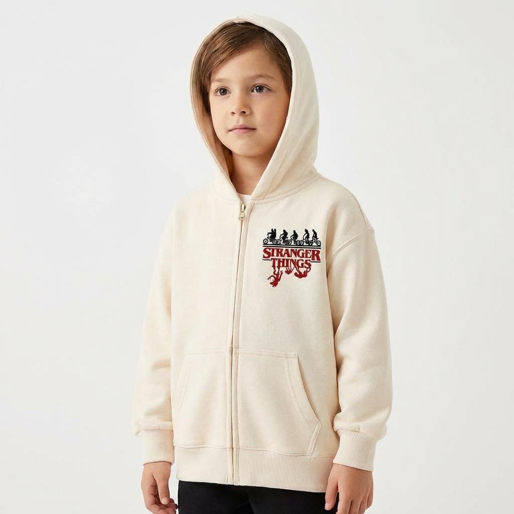 Stranger Things The Upside Down 1983 Inspired Kids Hoodie Family Matching