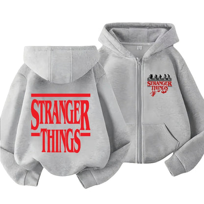 Stranger Things The Upside Down Unisex Zipper Hoodie
