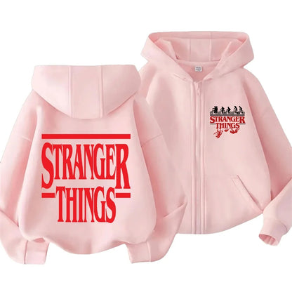 Stranger Things The Upside Down Unisex Zipper Hoodie