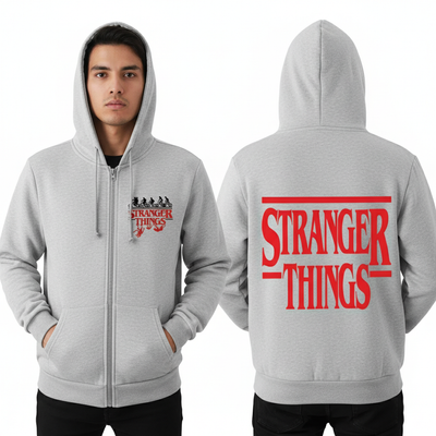 Stranger Things The Upside Down Unisex Zipper Hoodie