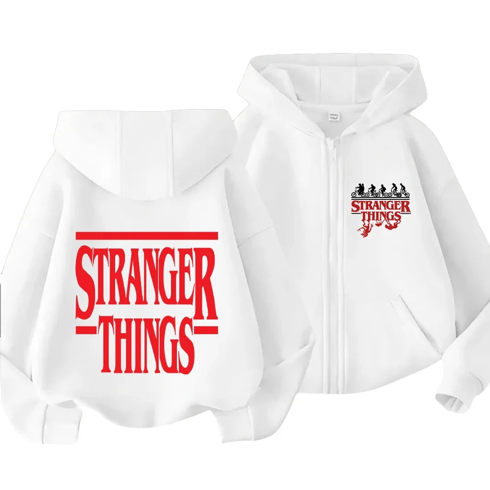 Stranger Things The Upside Down Unisex Zipper Hoodie