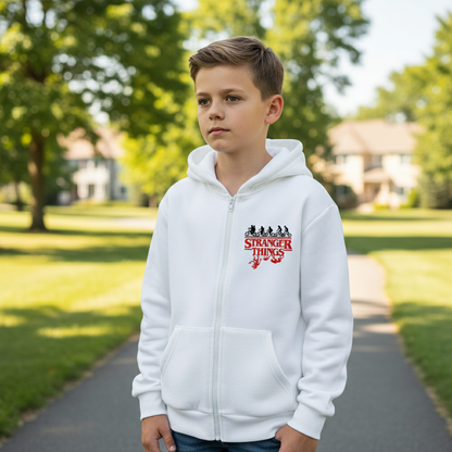 Stranger Things The Upside Down Unisex Zipper Hoodie