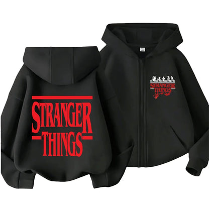 Stranger Things The Upside Down Unisex Zipper Hoodie