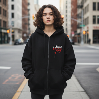 Stranger Things The Upside Down Unisex Zipper Hoodie