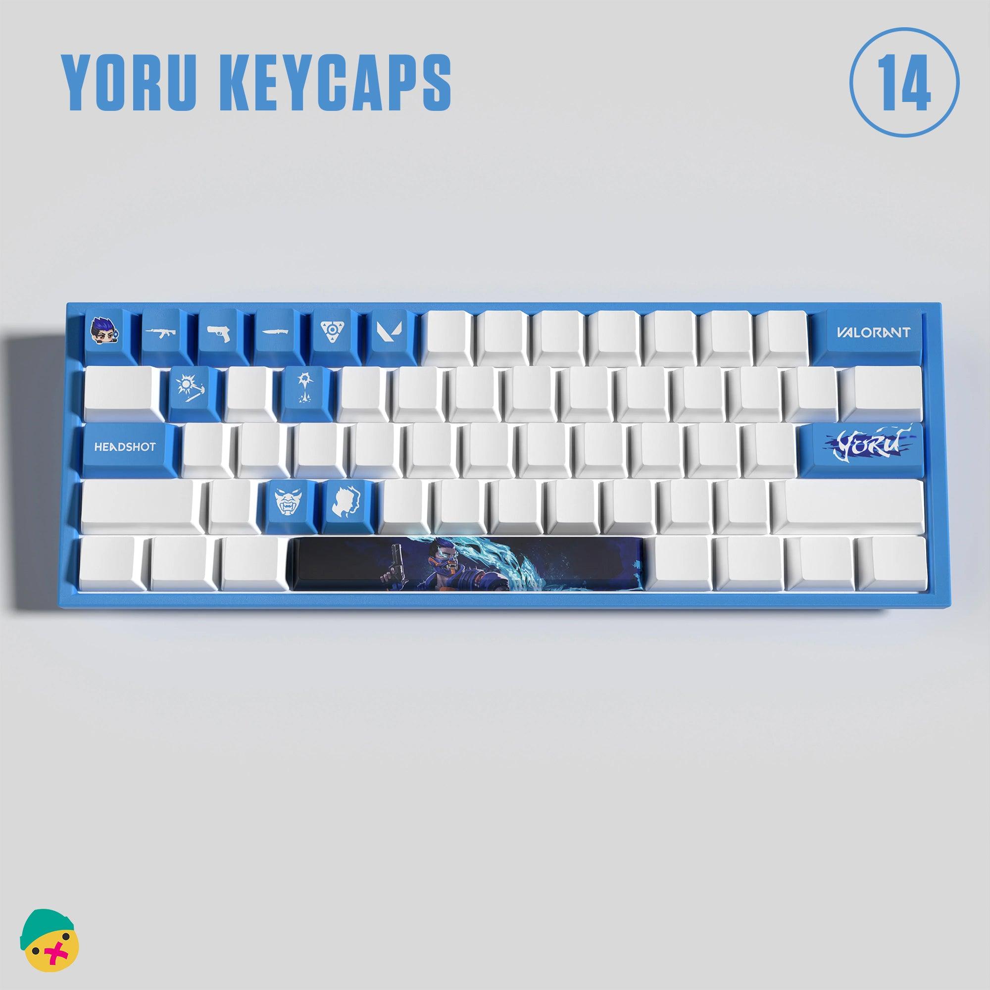 Yoru Custom 29 Keycaps - HozNext