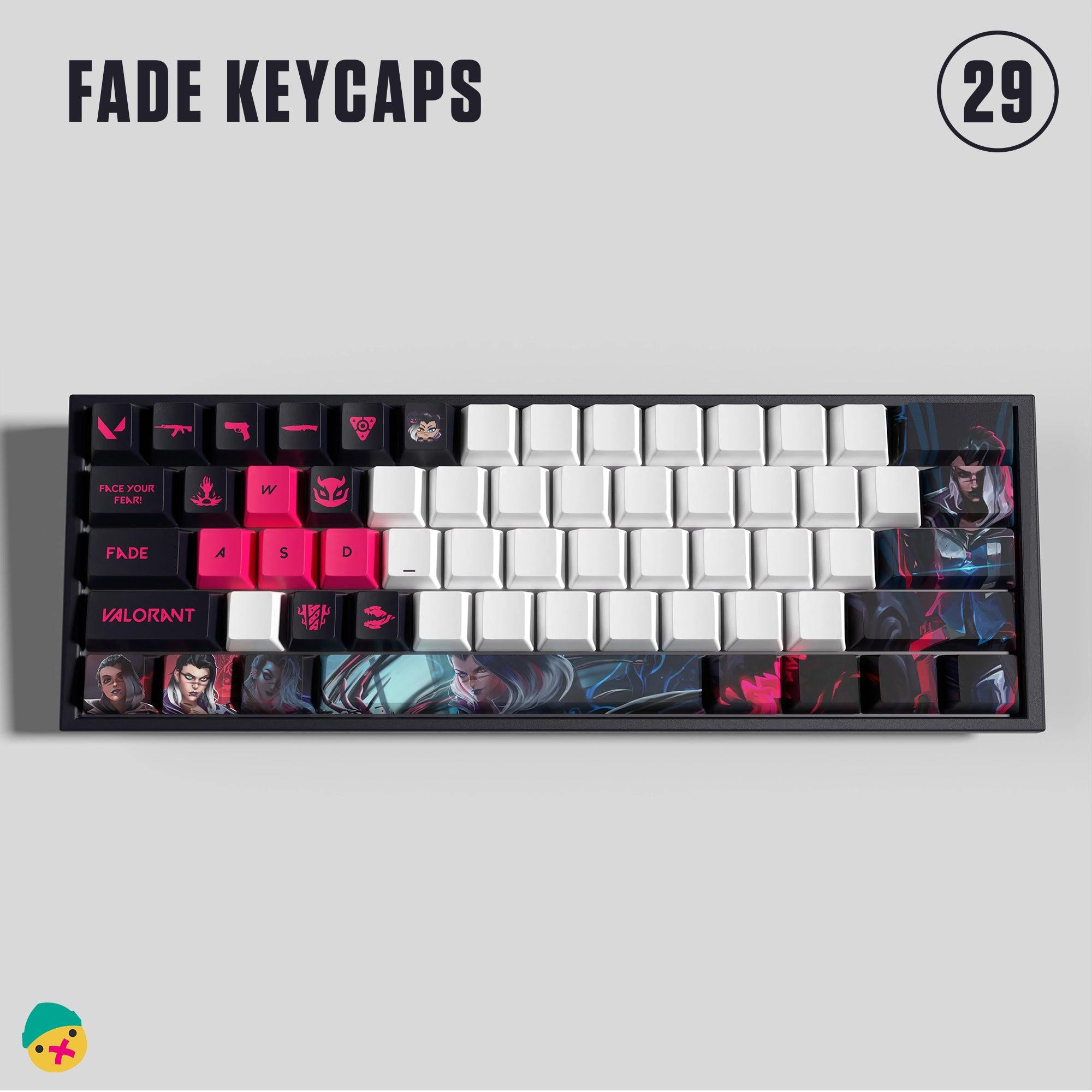 Fade Custom 29 Keycaps - HozNext