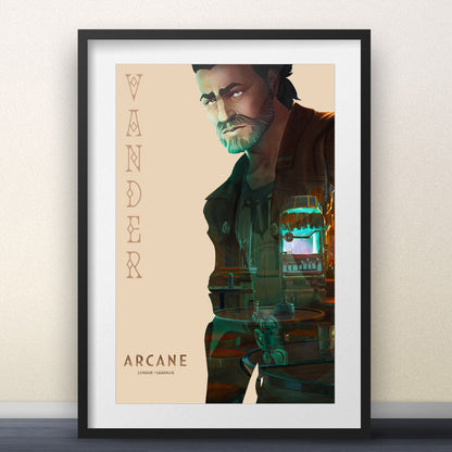 Arcane Custom Jinx, Vi, Caitlyn Posters